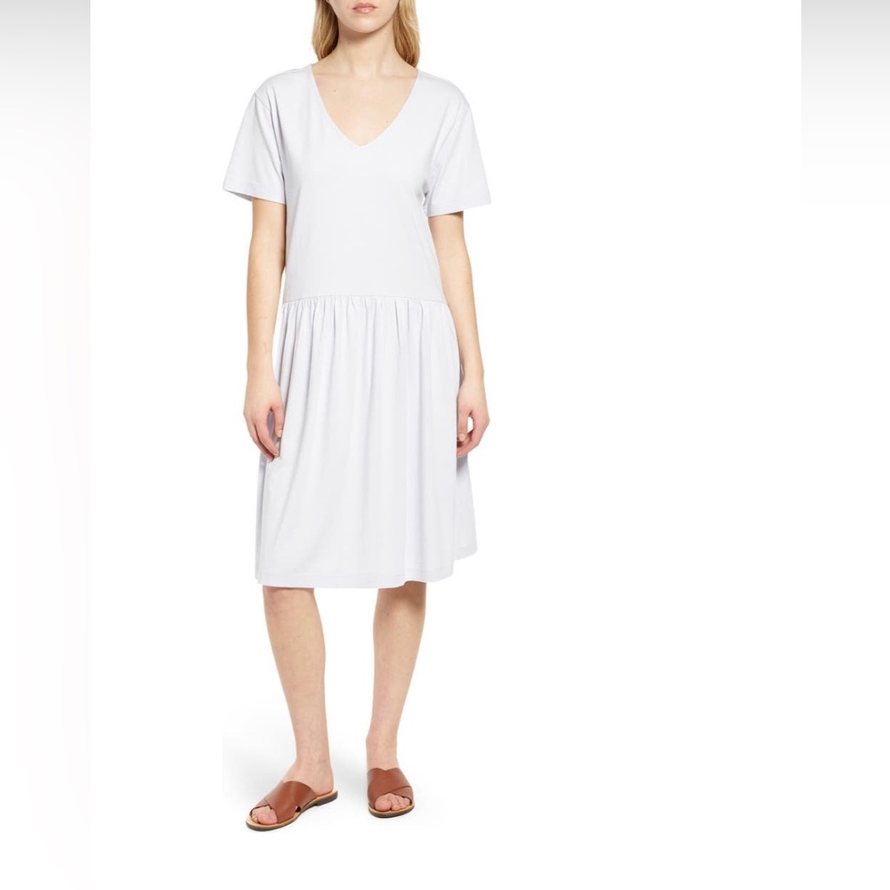 MELROSE AND MARKET Seamed T-Shirt Dress